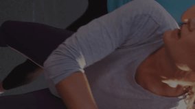 Animation of statistics and data processing over girls playing basketball. global sports and competition concept digitally generated video. - Powered by Shutterstock - Get 15% off with code: PIKWIZARD15