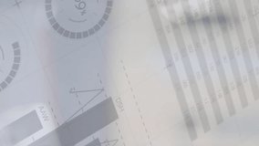 Animation of financial data processing over euros and road traffic. Global business, finance and data processing concept digitally generated video. - Powered by Shutterstock - Get 15% off with code: PIKWIZARD15