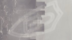 Animation of padlock and shield icon over modern cityscape. Network, data, security, digital interface, connection, business and communication, digitally generated video. - Powered by Shutterstock - Get 15% off with code: PIKWIZARD15