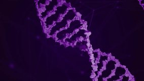 Animation of chemical formula over dna strands. Social media, technology and digital interface concept digitally generated video. - Powered by Shutterstock - Get 15% off with code: PIKWIZARD15
