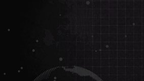 Ransomware animation with digital world map and binary code in background. Cybersecurity, hacking, technology, threat, virus, malware - Powered by Shutterstock - Get 15% off with code: PIKWIZARD15