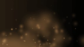 Animation of glowing spots floating over globe of digital icons against black background. Global networking and business technology concept - Powered by Shutterstock - Get 15% off with code: PIKWIZARD15