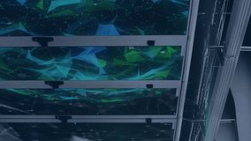 Animation of circuit board and data processing over computer servers. Global connections, computing and data processing concept digitally generated video. - Powered by Shutterstock - Get 15% off with code: PIKWIZARD15