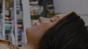 Animation of financial data processing over diverse people paying with smartphone. Global business, finances, computing and digital interface concept digitally generated video. - Powered by Shutterstock - Get 15% off with code: PIKWIZARD15