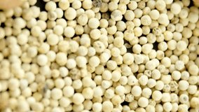 Vegan food animation over locally grown grains and nuts background. Healthy, nutrition, plant-based, organic, environment, eco-friendly - Powered by Shutterstock - Get 15% off with code: PIKWIZARD15