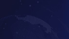 Finger interacting with animation of connected user icons on blue background. Network, connection, technology, communication, digital, interactive - Powered by Shutterstock - Get 15% off with code: PIKWIZARD15