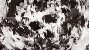 Dark 2d animation with devilish skull. Motion graphics in horror fantasy genre. Animated video clip nightmares for Halloween. Vj looped movie. Monochrome background. - Powered by Shutterstock - Get 15% off with code: PIKWIZARD15