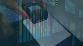 Store cashier tapping terminal, processing smartwatch payment while printing receipt on countertop. Retail, commerce, transaction, contactless, digital, checkout, technology - Powered by Shutterstock - Get 15% off with code: PIKWIZARD15