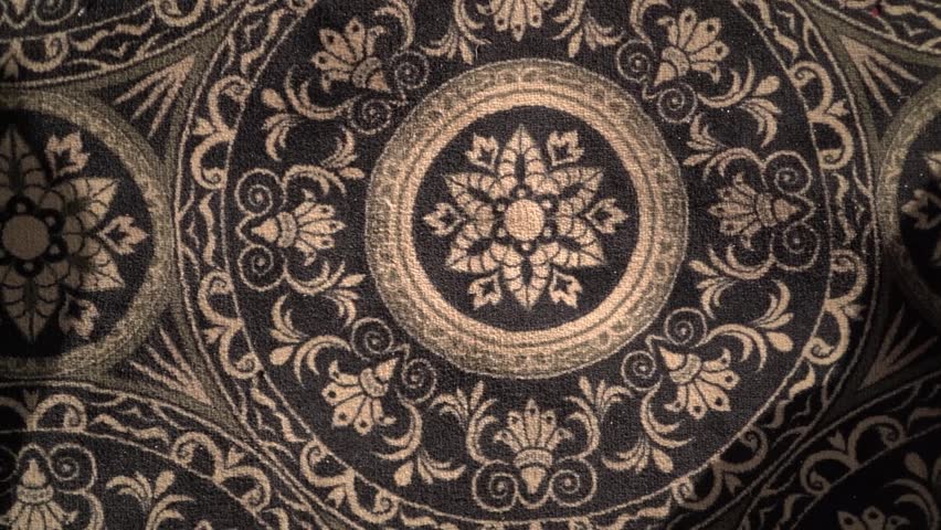 Traditional Carpet with Intricate Decorative Motifs