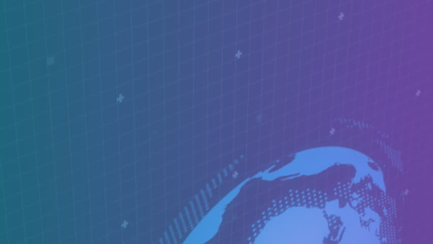 Animation of financial data processing with graph, globe on digital interface. Digital composite, artificial intelligence, global communication, cloud computing, development, technology, coding. - Powered by Shutterstock - Get 15% off with code: PIKWIZARD15