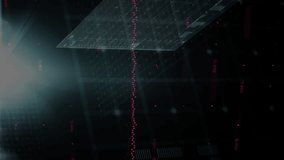 The interface moving and showing statistics against green screen is an animation of a globe made of pink gas spinning with pink blocks floating, numbers rising, data processing digital composition. - Powered by Shutterstock - Get 15% off with code: PIKWIZARD15