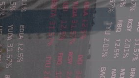 Animation financial stock financial. Global environment networking and business concept digitally generated video. - Powered by Shutterstock - Get 15% off with code: PIKWIZARD15