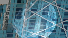 Animation of hearts, statistics and financial data processing over cityscape. global social media, business, finances, data processing and digital interface concept digitally generated video. - Powered by Shutterstock - Get 15% off with code: PIKWIZARD15