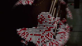 Animation of globe and data processing over road traffic in city. Global business, finances, computing and data processing concept digitally generated video. - Powered by Shutterstock - Get 15% off with code: PIKWIZARD15