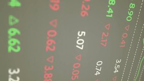 Animation of stock market and diagram over black background. Global business and digital interface concept digitally generated video. - Powered by Shutterstock - Get 15% off with code: PIKWIZARD15