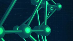 Animation of dna strand, binary coding and data processing over black background. Global science, connections, computing and data processing concept digitally generated video. - Powered by Shutterstock - Get 15% off with code: PIKWIZARD15