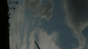 Animation of financial data processing over wind turbine. global environment, sustainability, data processing and business concept digitally generated video. - Powered by Shutterstock - Get 15% off with code: PIKWIZARD15