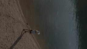 Processing financial data animation over people walking on beach. Finance, technology, analysis, overlay - Powered by Shutterstock - Get 15% off with code: PIKWIZARD15