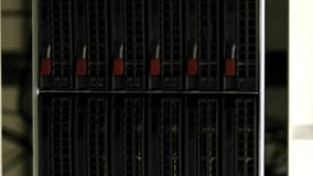 Server racks with digital data processing animation and graphs overlay. Technology, data center, network, cybersecurity, analytics, infrastructure - Powered by Shutterstock - Get 15% off with code: PIKWIZARD15