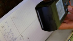 Animation of notification bars over diverse man making contactless payment using smartwatch. Digital composite, multiple exposure, social media reminder, shopping and technology concept. - Powered by Shutterstock - Get 15% off with code: PIKWIZARD15