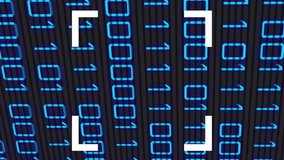 Animation of globe and scanner over data processing and binary coding on black background. Global business, technology and digital interface concept, digitally generated video. - Powered by Shutterstock - Get 15% off with code: PIKWIZARD15