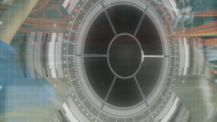 Animation of digital interface and data processing over server room. Global business, finances, data processing and digital interface concept digitally generated video. - Powered by Shutterstock - Get 15% off with code: PIKWIZARD15