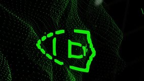 Animation of online security padlock data processing over green mesh. Global online secuirty, connections and networks concept digitally generated video. - Powered by Shutterstock - Get 15% off with code: PIKWIZARD15