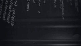 Animation of plexus networks and data processing against computer server room. Global networking and business data storage technology concept - Powered by Shutterstock - Get 15% off with code: PIKWIZARD15