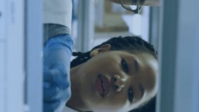 Animation of network of connections over diverse scientists working in lab. Global science, connections and digital interface concept digitally generated video. - Powered by Shutterstock - Get 15% off with code: PIKWIZARD15