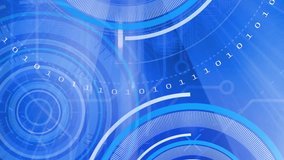 Animation of scopes scanning and binary coding, data processing over digital screen. global technology and digital interface concept digitally generated video. - Powered by Shutterstock - Get 15% off with code: PIKWIZARD15