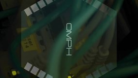 Animation of speedometer over server room. Cloud computing, digital interface and security concept digitally generated video. - Powered by Shutterstock - Get 15% off with code: PIKWIZARD15