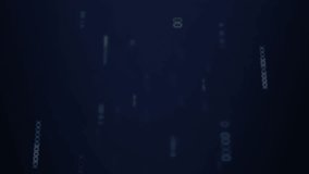 Animation of network of connections and numbers over dark background. Cloud computing, digital interface and security concept digitally generated video. - Powered by Shutterstock - Get 15% off with code: PIKWIZARD15