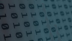 Animation of dna strands spinning over binary coding data processing. Global science, data processing and connections concept digitally generated video. - Powered by Shutterstock - Get 15% off with code: PIKWIZARD15