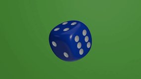 3D Rolling Dice on Green Screen - Powered by Shutterstock - Get 15% off with code: PIKWIZARD15