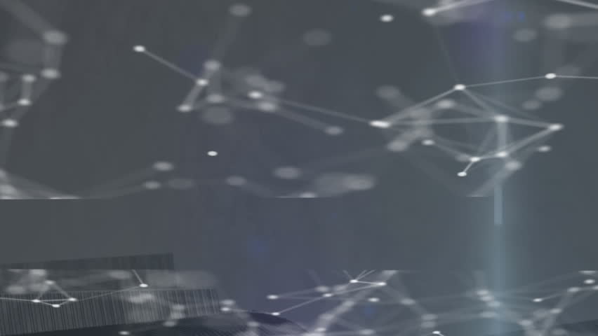 Animation of data processing, cityscape and connections. Global networks, computing, digital interface and data processing concept digitally generated video. - Powered by Shutterstock - Get 15% off with code: PIKWIZARD15