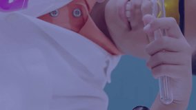 Animation of data processing over male student. Global education, learning, school, digital interface and data processing concept digitally generated video. - Powered by Shutterstock - Get 15% off with code: PIKWIZARD15