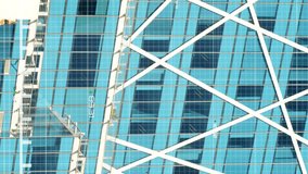 Animation of financial data processing with red and green lines over modern building in the background. Global business finance housing market concept digital composite. - Powered by Shutterstock - Get 15% off with code: PIKWIZARD15