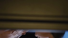 Animation of data processing over caucasian female worker in server room. global technology and digital interface concept digitally generated video. - Powered by Shutterstock - Get 15% off with code: PIKWIZARD15