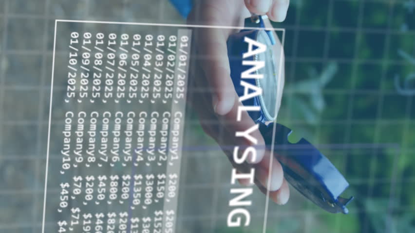 Animation of statistics, data processing, globe over caucasian woman holding compass. Global business, communication, digital interface, finance and data processing concept digitally generated video. - Powered by Shutterstock - Get 15% off with code: PIKWIZARD15