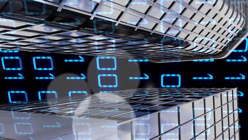 Animation of binary coding, financial data processing over bank buildings. Global finance, business, connections, computing and data processing concept digitally generated video. - Powered by Shutterstock - Get 15% off with code: PIKWIZARD15