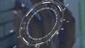 Animation of euro sign, network and data processing over caucasian woman using laptop. Global finance, business, connections, computing and data processing concept digitally generated video. - Powered by Shutterstock - Get 15% off with code: PIKWIZARD15