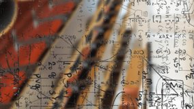 Digital composition of mathematical equations and formulas floating against empty classroom. school and education concept - Powered by Shutterstock - Get 15% off with code: PIKWIZARD15