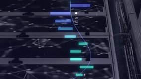 Animation of financial data processing over computer servers. global technology, connection, business and finance concept digitally generated video. - Powered by Shutterstock - Get 15% off with code: PIKWIZARD15