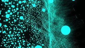 Animation of spots and digital wave over statistical data processing on purple gradient background. Computer interface and business data technology concept - Powered by Shutterstock - Get 15% off with code: PIKWIZARD15