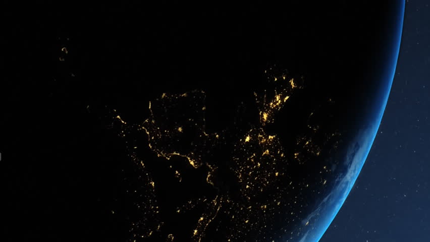 Animation of lopping up arrows over rotating globe against abstract background. Digitally generated, hologram, illustration, direction, growth and globalization concept. - Powered by Shutterstock - Get 15% off with code: PIKWIZARD15