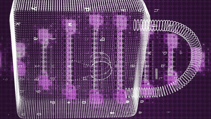 Animation of dna strand, scientific data processing over padlock. Global cyber security, artificial intelligence, science, connections, computing and data processing concept digitally generated video. - Powered by Shutterstock - Get 15% off with code: PIKWIZARD15