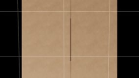 Animation of statistics data processing over world map and cardboard box. Global shipping and delivery concept digitally generated video. - Powered by Shutterstock - Get 15% off with code: PIKWIZARD15