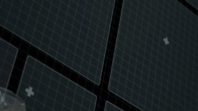 Animation of data processing and caucasian businessman smiling on black background. global technology and digital interface concept digitally generated video. - Powered by Shutterstock - Get 15% off with code: PIKWIZARD15