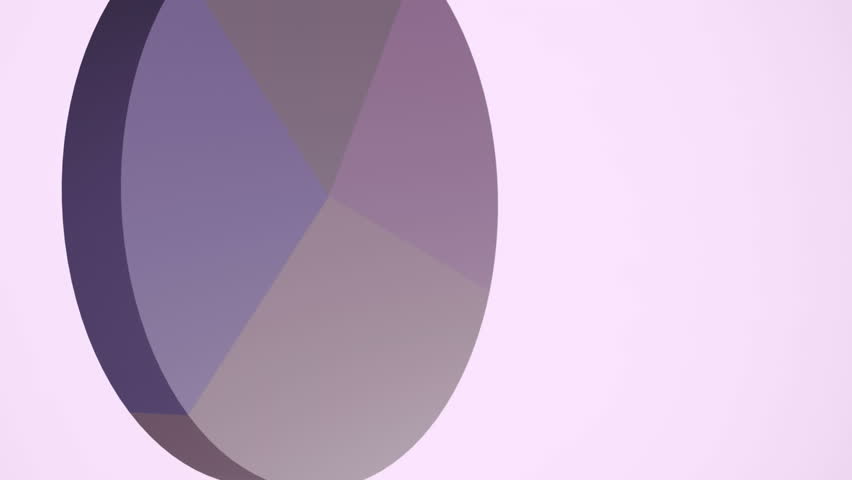 Animation of pie chart financial data processing over light purple background. Global business, finances, computing and data processing concept digitally generated video. - Powered by Shutterstock - Get 15% off with code: PIKWIZARD15