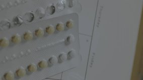 Animation of dna strand and network diagrams over pills. Medicine, healthcare, communication, medical research and technology concept digitally generated video. - Powered by Shutterstock - Get 15% off with code: PIKWIZARD15